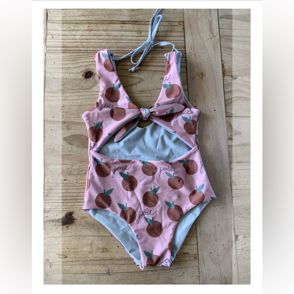 Of One Sea - Girl's Cutout One Piece in Joie Inn Collab Print - Size 1/2 (2T)